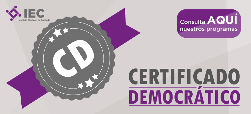 Certificado Democratico