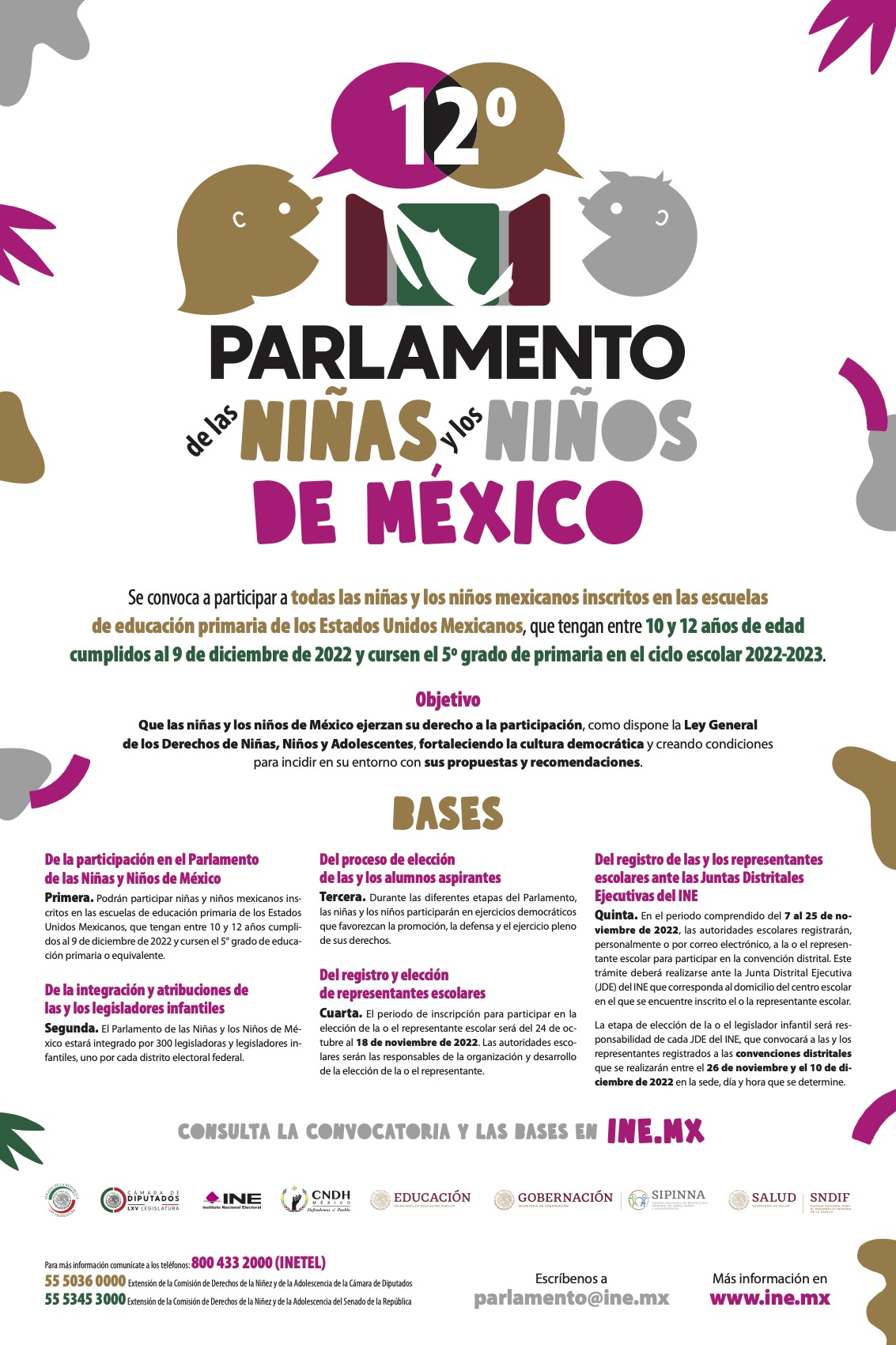 Parlamento de las niñas y niños de México